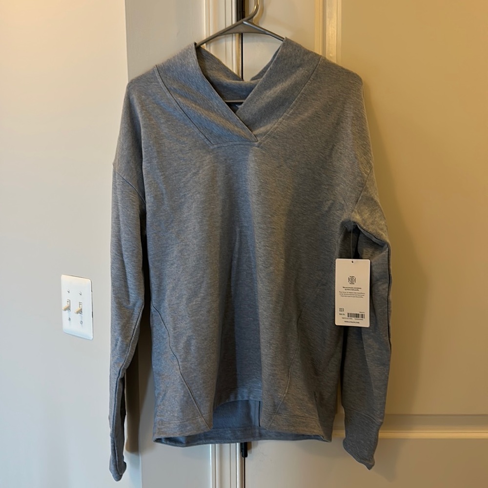 Athleta Clarity V-Neck Sweatshirt - New with Tags